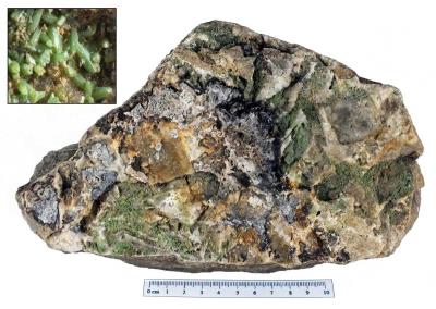 Pyromorphite, Aberdaunant. (CWO) Bill Bagley Rocks and Minerals