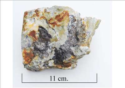 Sphalerite, Dylife mine. (CWO) Bill Bagley Rocks and Minerals