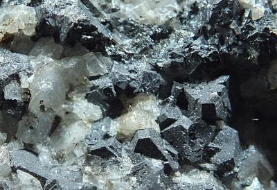Sphalerite, Galena and Calcite 2, Nantiago. (CWO) Bill Bagley Rocks and Minerals