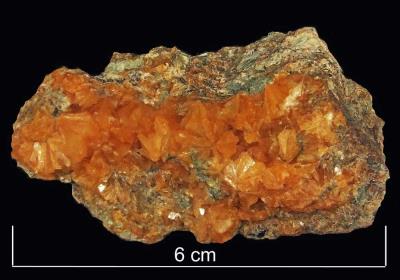 Stilbite with Actinolite, Mt.Painter. Bill Bagley Rocks and Minerals