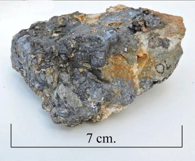 Goethite, Aberdaunant. (CWO) Bill Bagley Rocks and Minerals