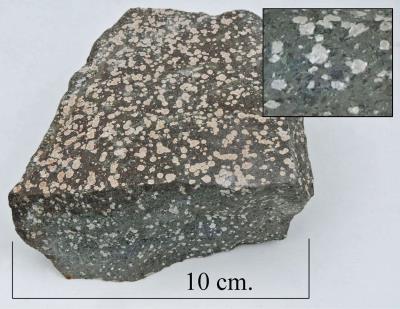 Dolerite ( Diabase ) Criggion ,Welshpool. Bill Bagley Rocks and Minerals