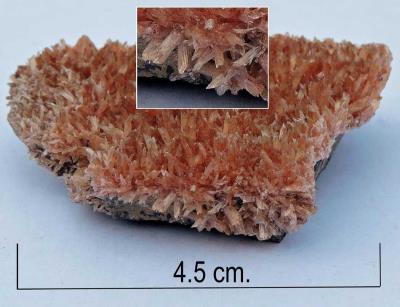 Inesite, Kuruman, S. Africa. Bill Bagley Rocks and Minerals