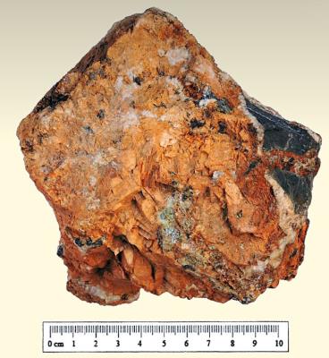 Ankerite/Ferroan dolomite, Eaglebrook mine. Bill Bagley Rocks and Minerals