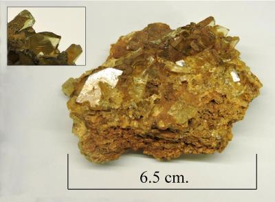 Baryte from Sardinia. Bill Bagley Rocks and Minerals