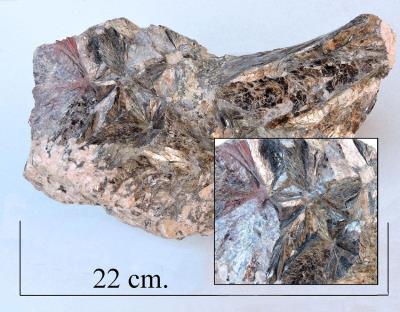 Biotite mica. Cornwall. Bill Bagley Rocks and Minerals