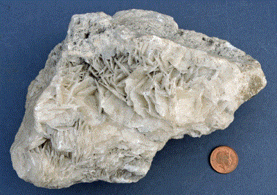 Baryte, Bryntail. (CWO) Bill Bagley Rocks and Minerals