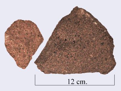 Lamprophyre, Maddock's hill quarry. Bill Bagley Rocks and Minerals